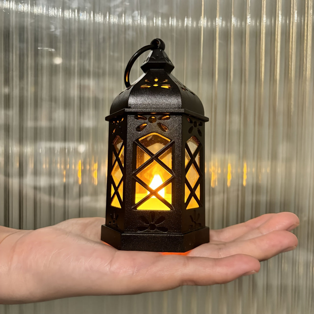 LuxeGlow Lanterns - Rustic LED Lantern Set for a Festive Ambience