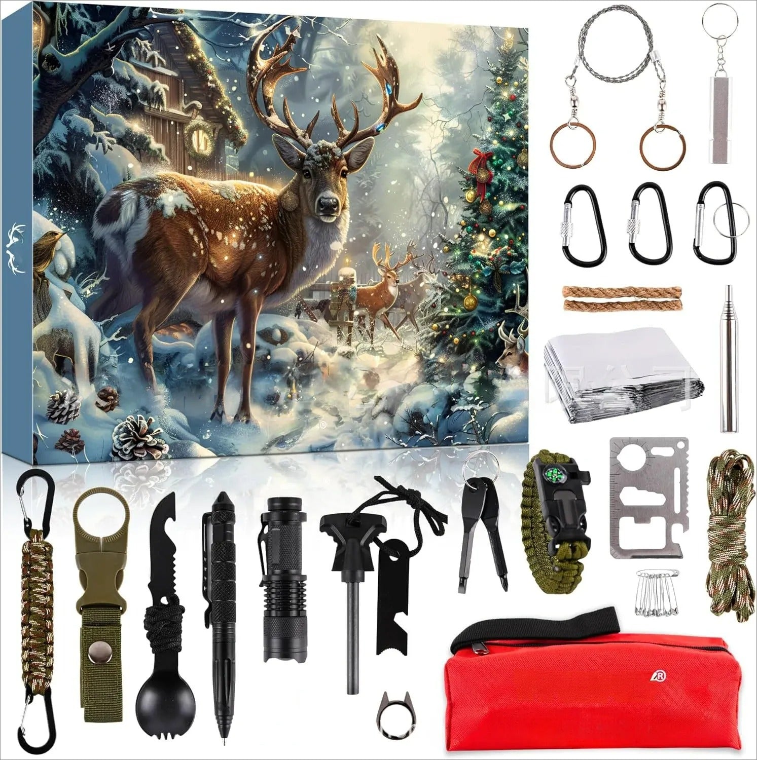 SurvivalPro Advent Calendar 2025 - Équipement Outdoor