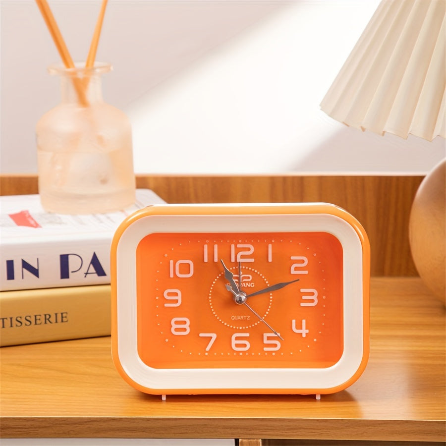 TimeCharm Clock - Colorful Retro Alarm Clock with Vintage Design
