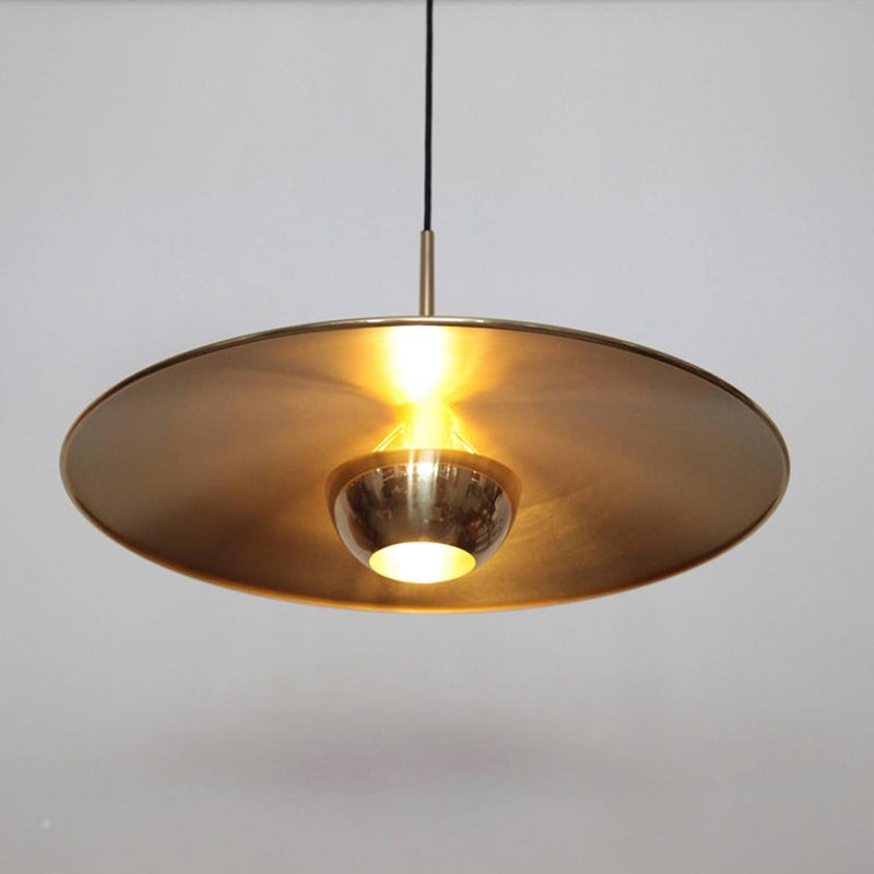 Nostalgic Glow - Retro LED Pendant Light with Vintage Charm