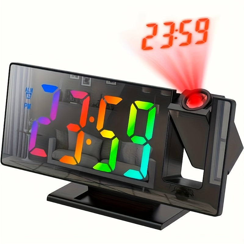 Lorreve Clock - LED Mirror Projection Alarm Clock