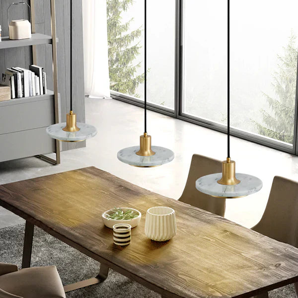 MarbleElegance - Modern Luxury Marble Pendant Light