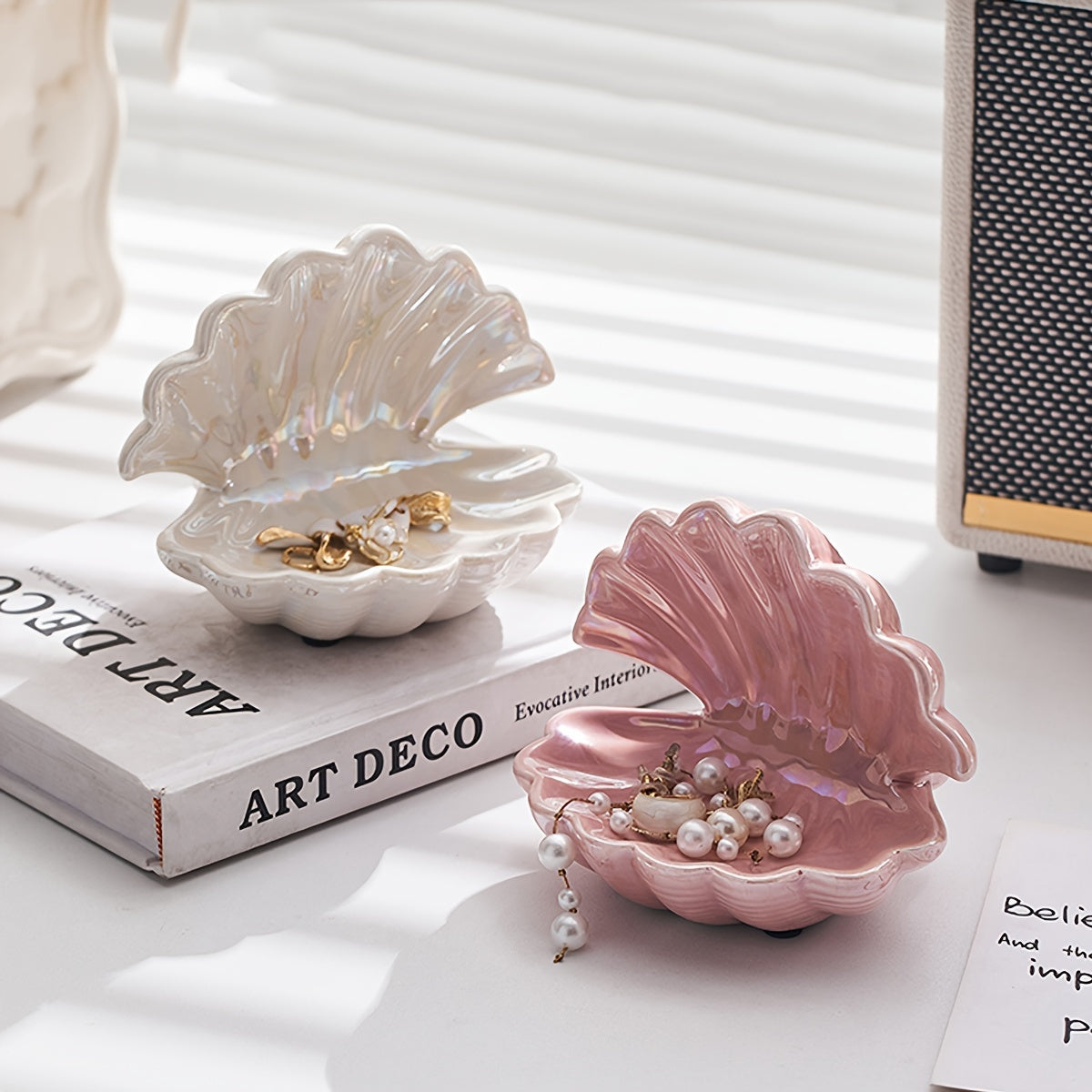ArtBowl - Elegant Porcelain Jewelry Dish