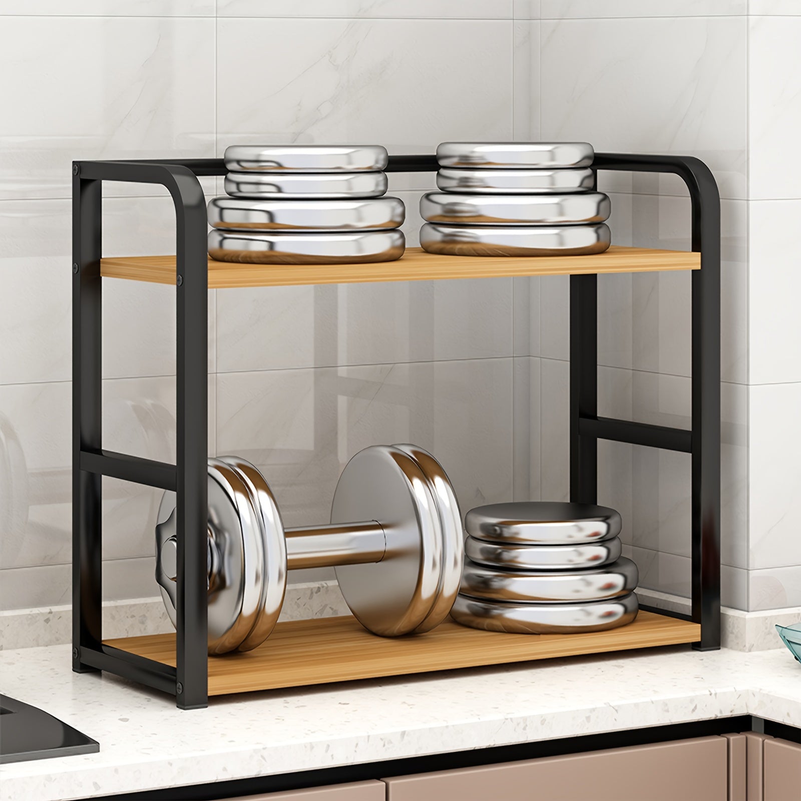 Spicify - Stainless Steel Kitchen Storage Shelf