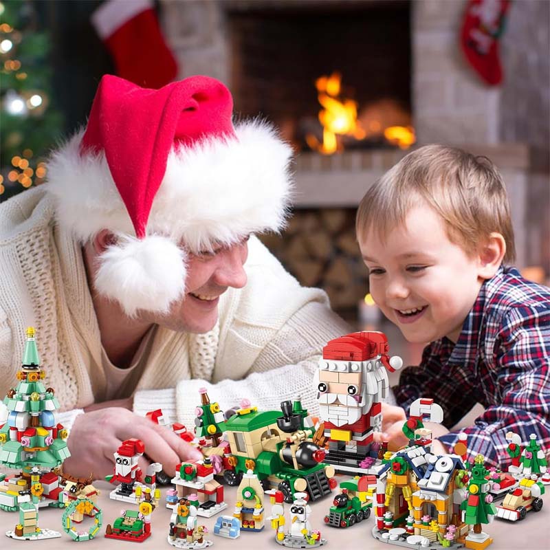 BuildJoy - Calendrier Avent Briques de Construction Noël