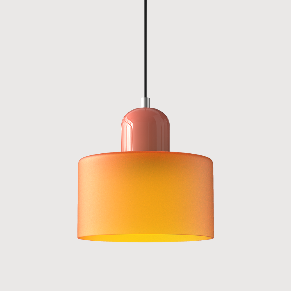 Bauhaus Creative Glass Pendant Light - Colored Glass for an Elegant Interior