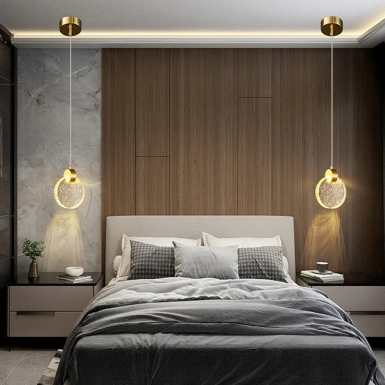 RayonsD'Or - Elegant Glass Ceiling Light