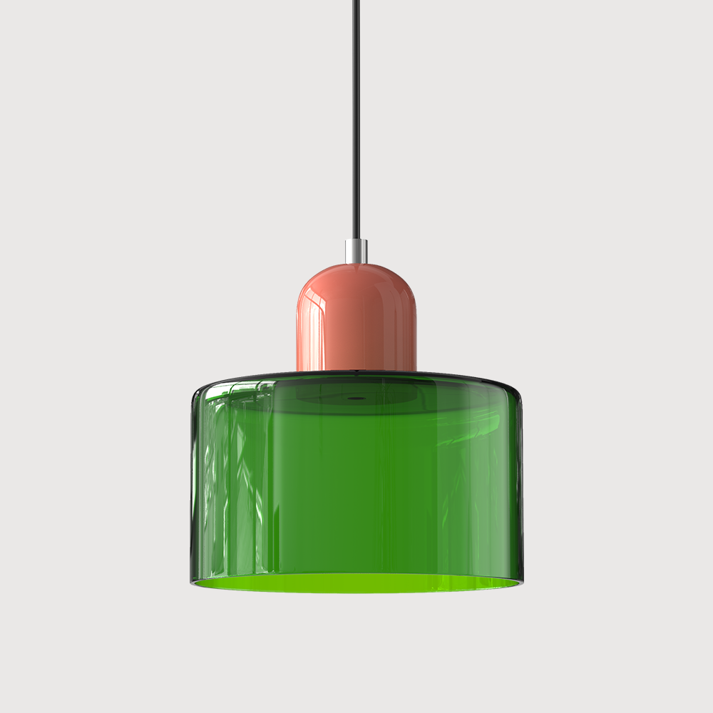 Bauhaus Creative Glass Pendant Light - Colored Glass for an Elegant Interior