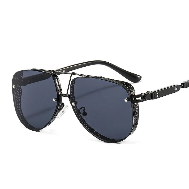 Zoey Sunglasses - Lunettes de Soleil Ovales Raffinées