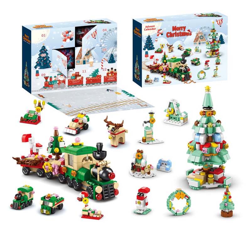 BuildJoy - Calendrier Avent Briques de Construction Noël