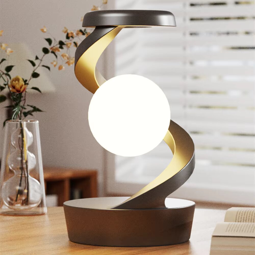 FloatCharge - Floating Table Lamp with Wireless Charger