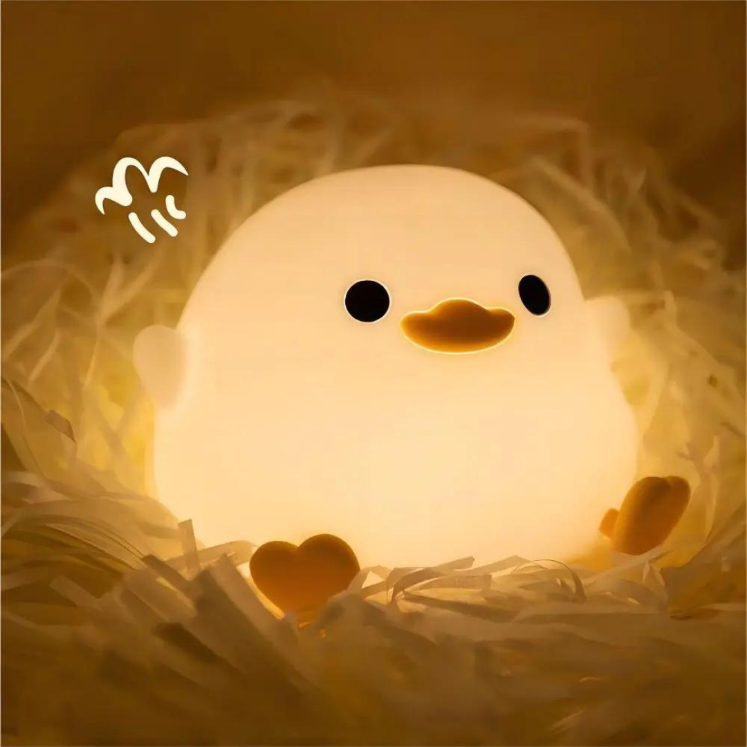 QuackGlow - Charming LED Duck Night Light