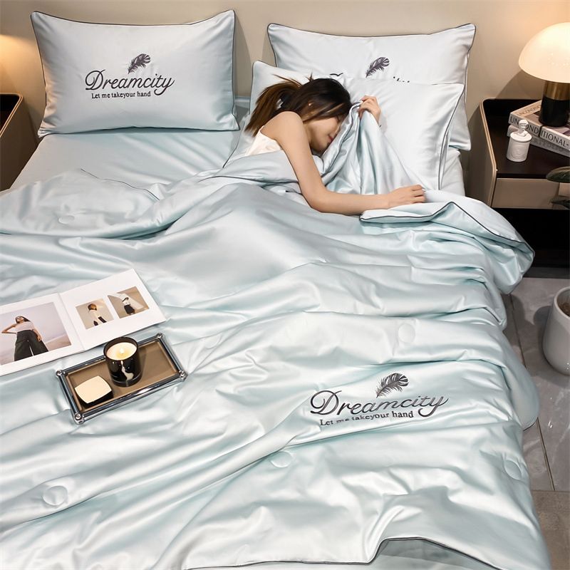 CoolWrap - Ice Silk Cooling Blanket for Summer Nights