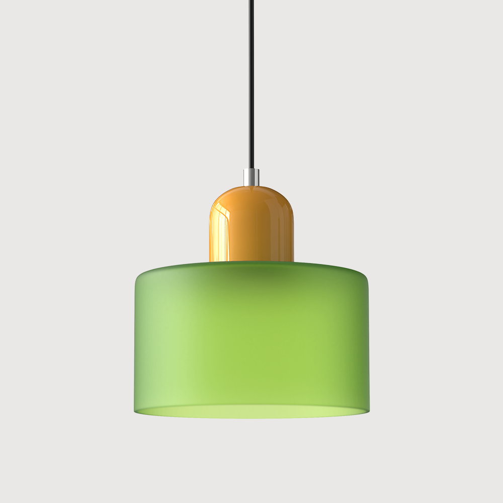 Bauhaus Creative Glass Pendant Light - Colored Glass for an Elegant Interior