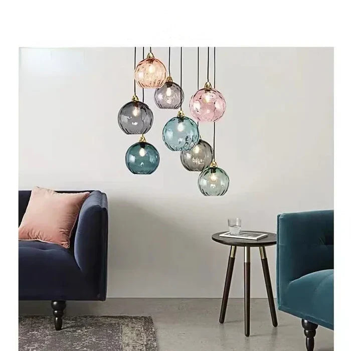 LumiSphere Pendant Light – Suspension Boule Verre