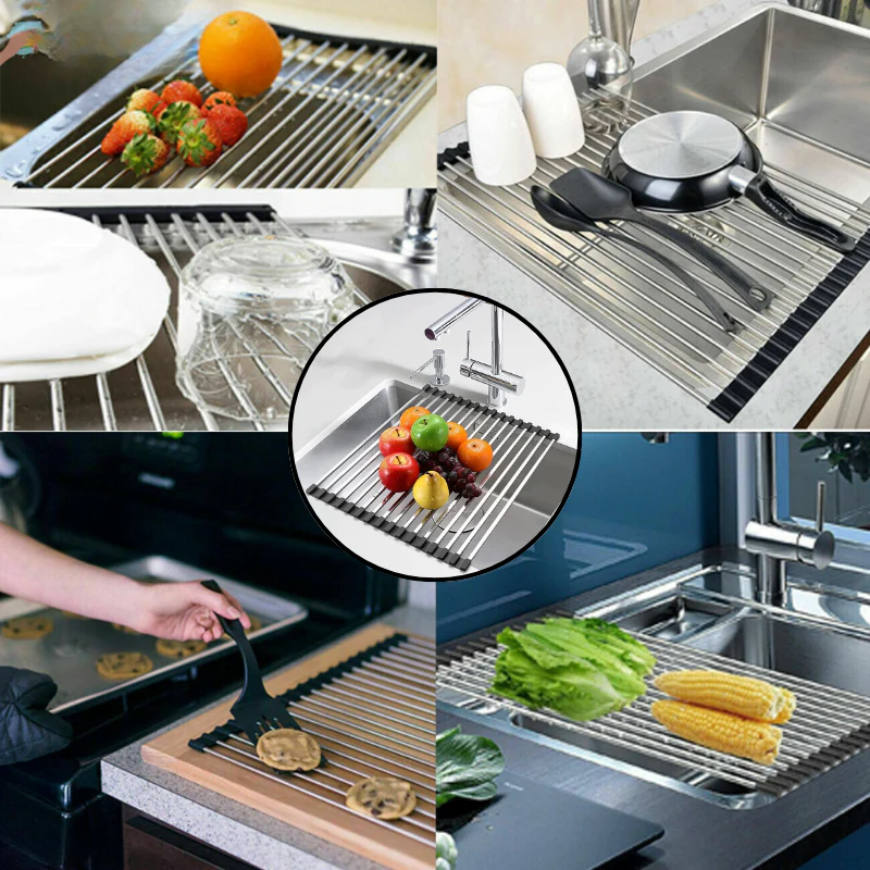 SmartDry - Foldable Compact Dish Drying Rack