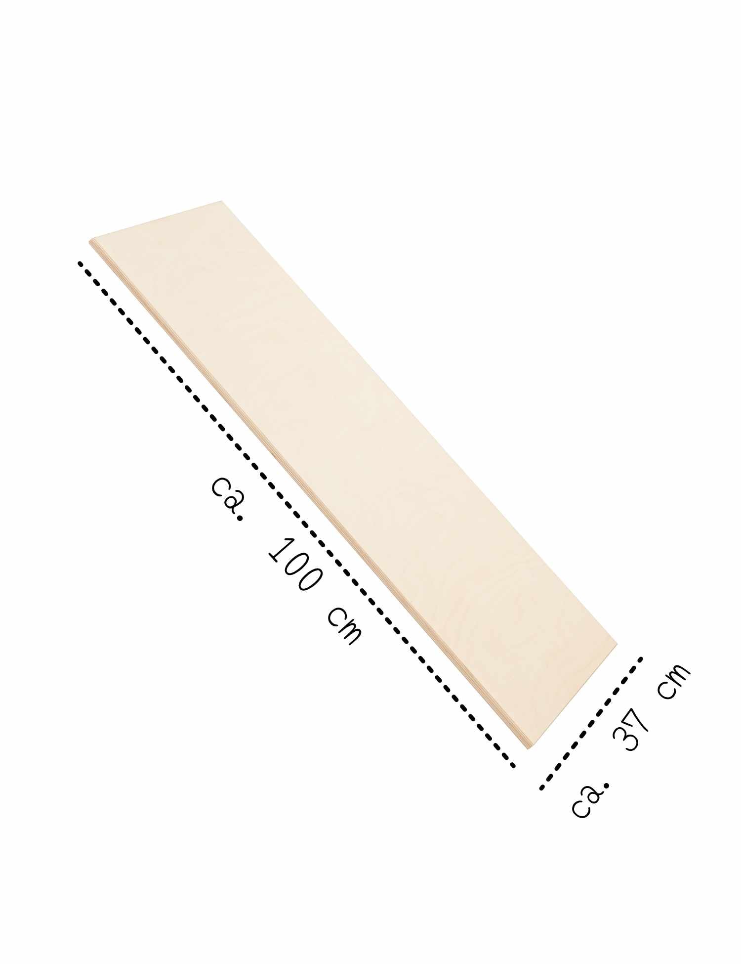ClimbMaster Slide - Wooden Climbing Frame Slide 100 cm for Kids