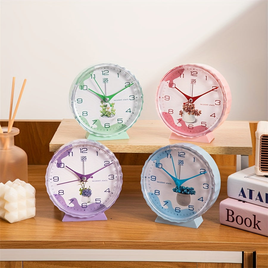 FloraTime Clock - Elegant Flower Alarm Clock for the Bedroom