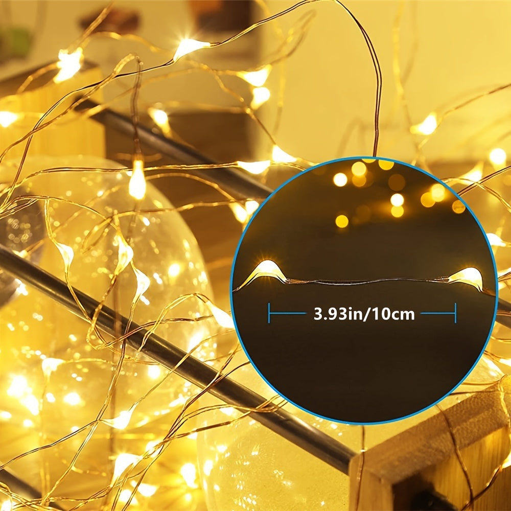 TwinkleWire - Copper Wire USB LED String Lights