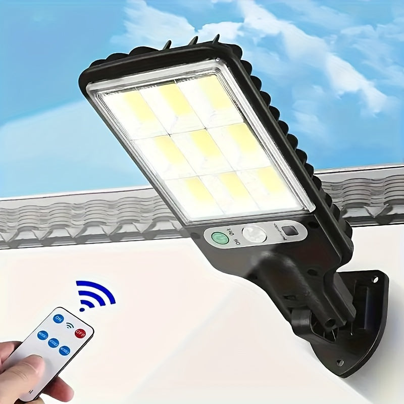 SolarBeam Light - Motion-Sensor Solar LED Floodlight