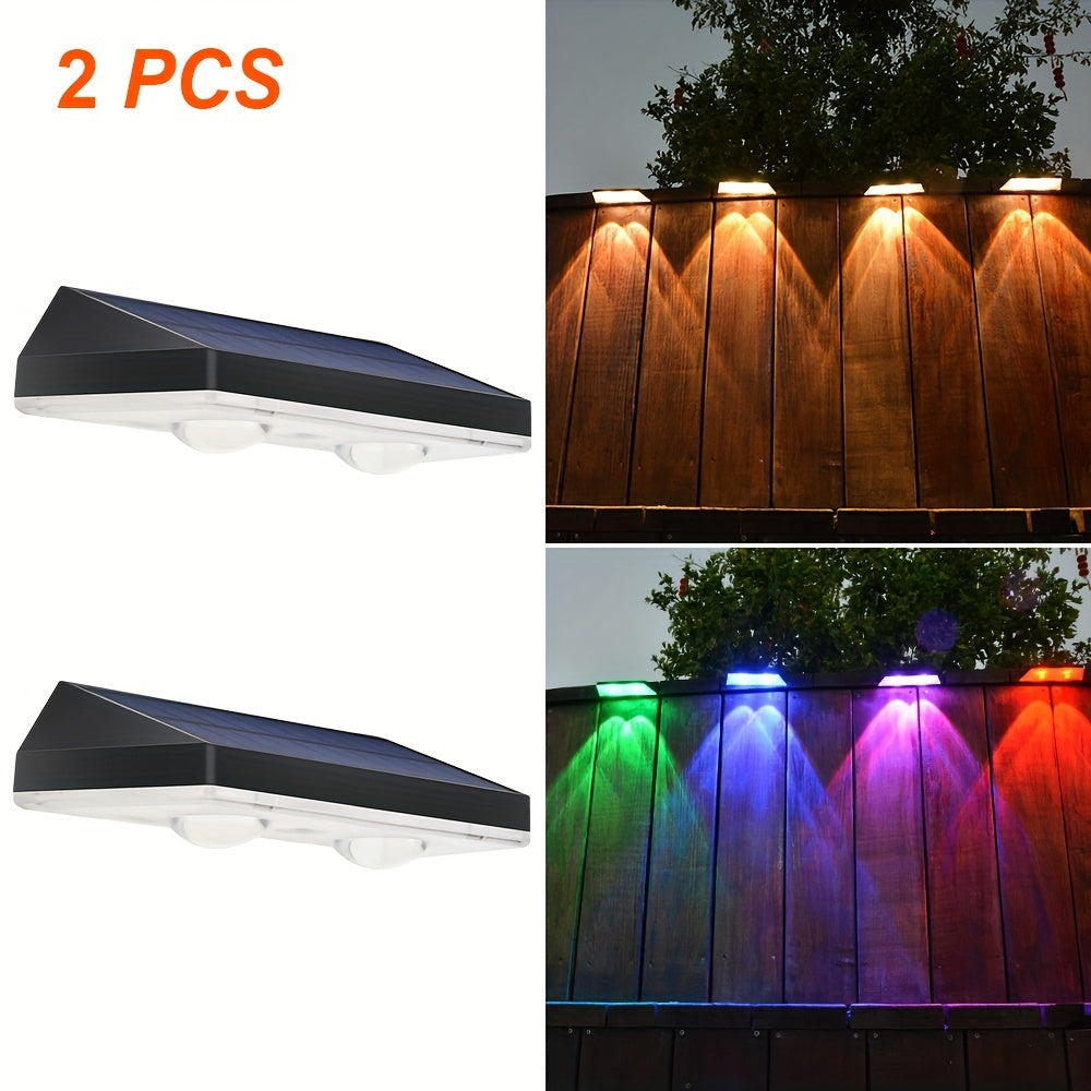 SolarShine - Multicolor Solar LED Outdoor Wall Light