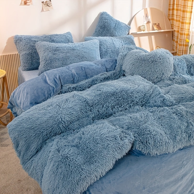 Velvet Duvet Cover Set - Softness & Elegance for Your Bedroom