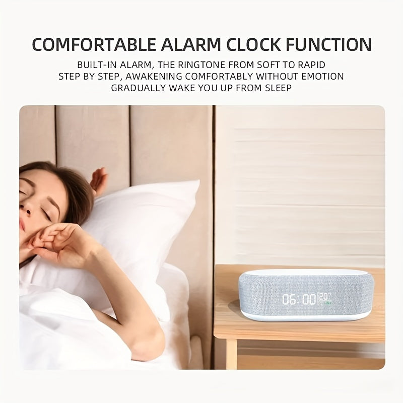 DigiClock - Smart Alarm Clock with Wireless Charger and Night Light