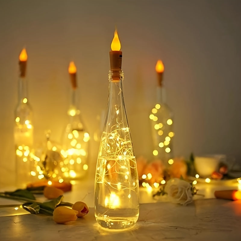 BottleGlow - LED Bottle Cork String Lights for Party Decoration