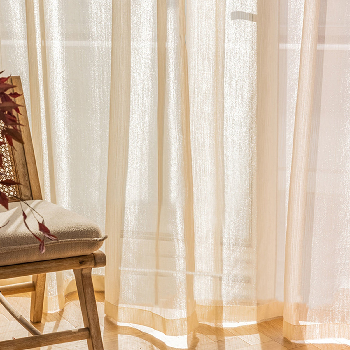 WeaveGlam Curtains - Sheer Woven Curtains for Modern Interiors