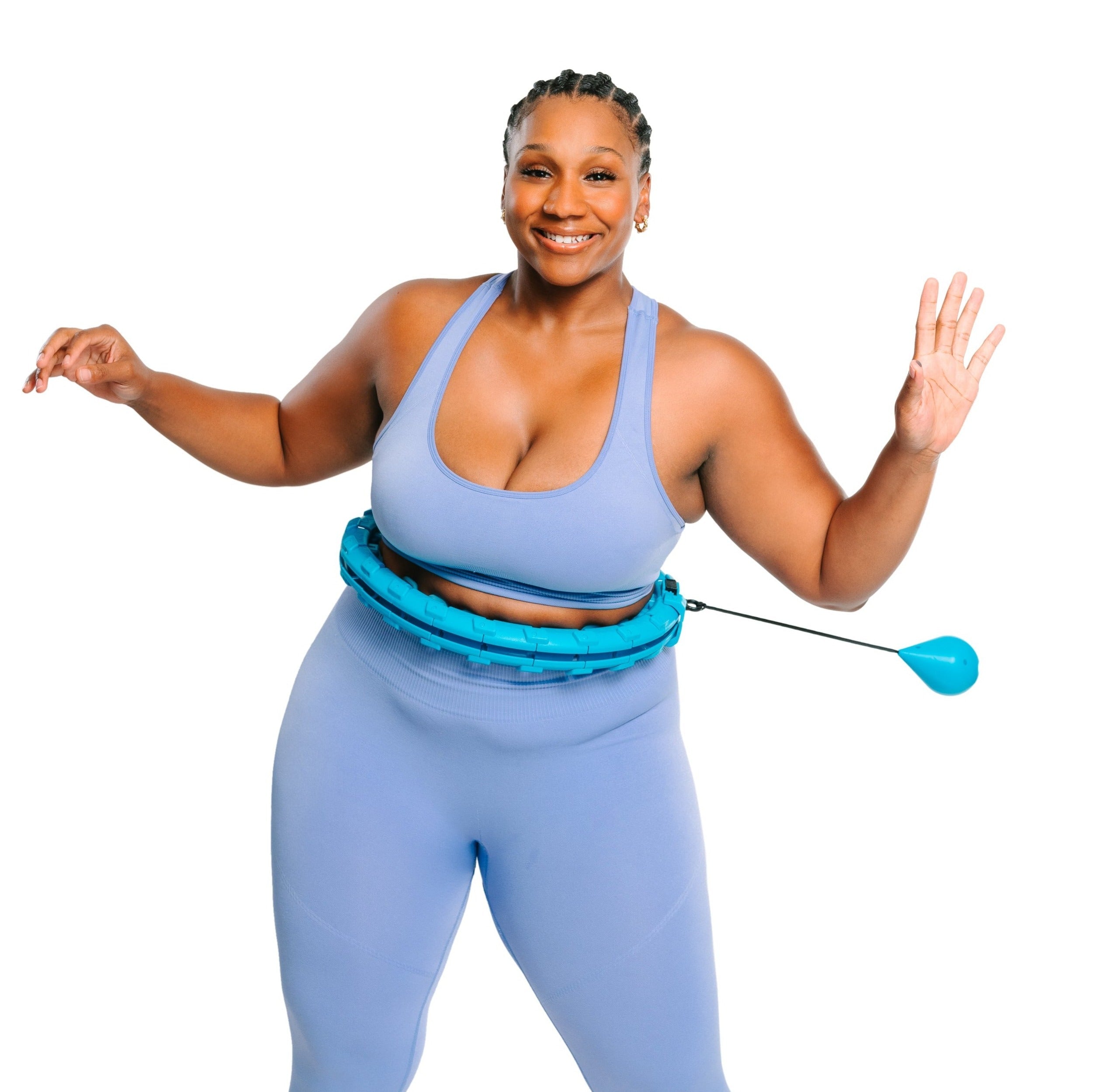 HulaFit Pro - Hula Hoop Fitness Réglable Maison