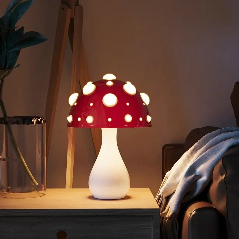 AuraLamp - Adjustable Wireless LED Mushroom Ambient Lamp