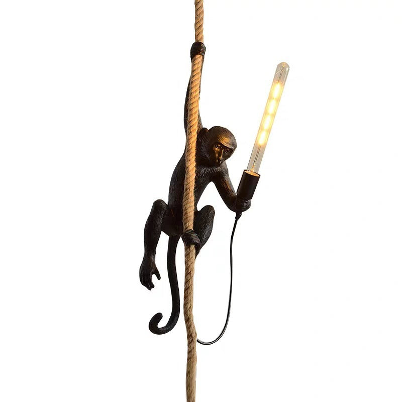 MonkeyMagic Light - Playful Art Deco Monkey Lamp