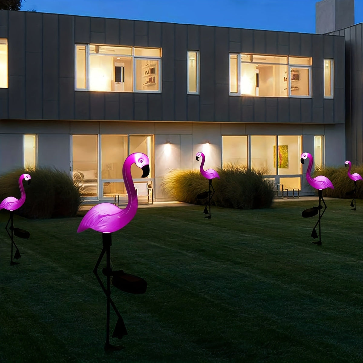 SolarFlamingo Light - Elegant Solar Pink Flamingo Garden Light