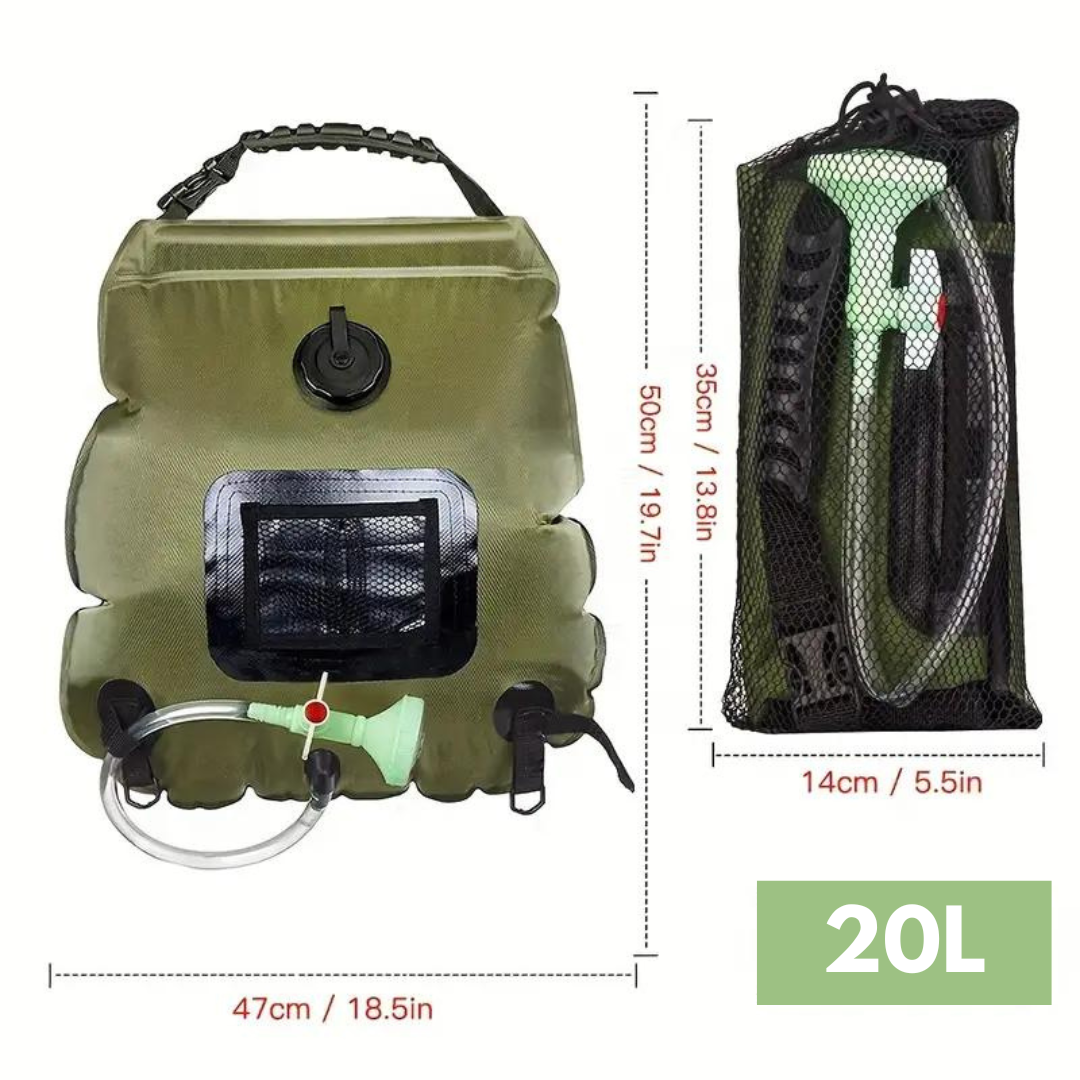 SunStream - Douche solaire de camping portable