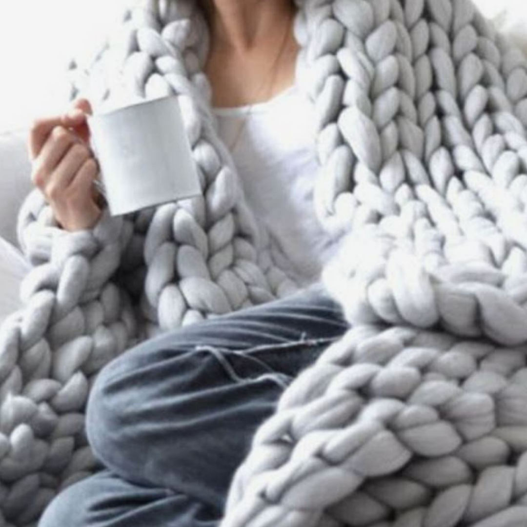 WinterVibe DIY Blanket - Couverture Unique Hiver