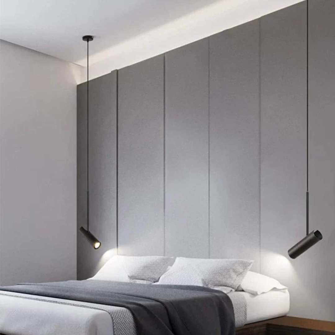 LumaVeil - Elegant LED Pendant Light for a Bedroom Full of Ambiance