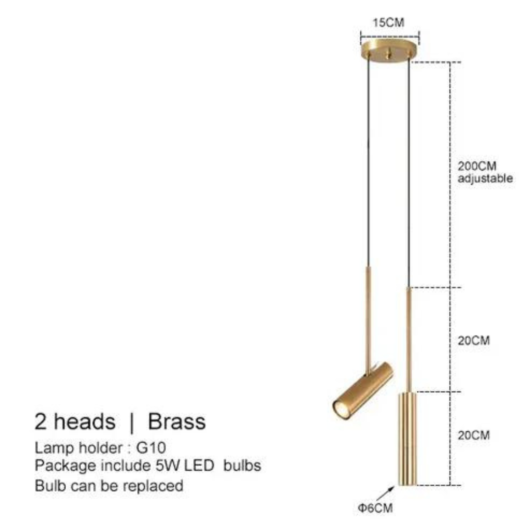 LumaVeil - Elegant LED Pendant Light for a Bedroom Full of Ambiance