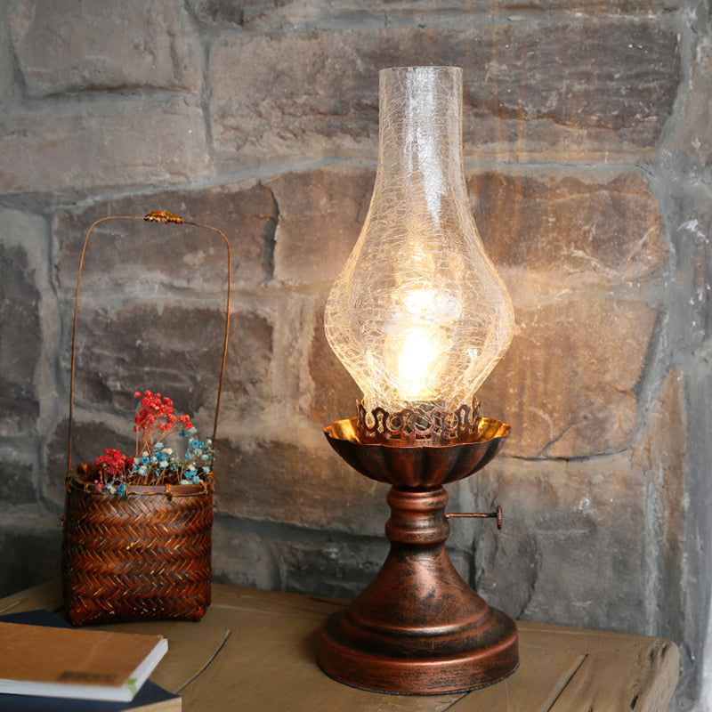GlowThijs - Retro Crackled Glass Ambient Lamp