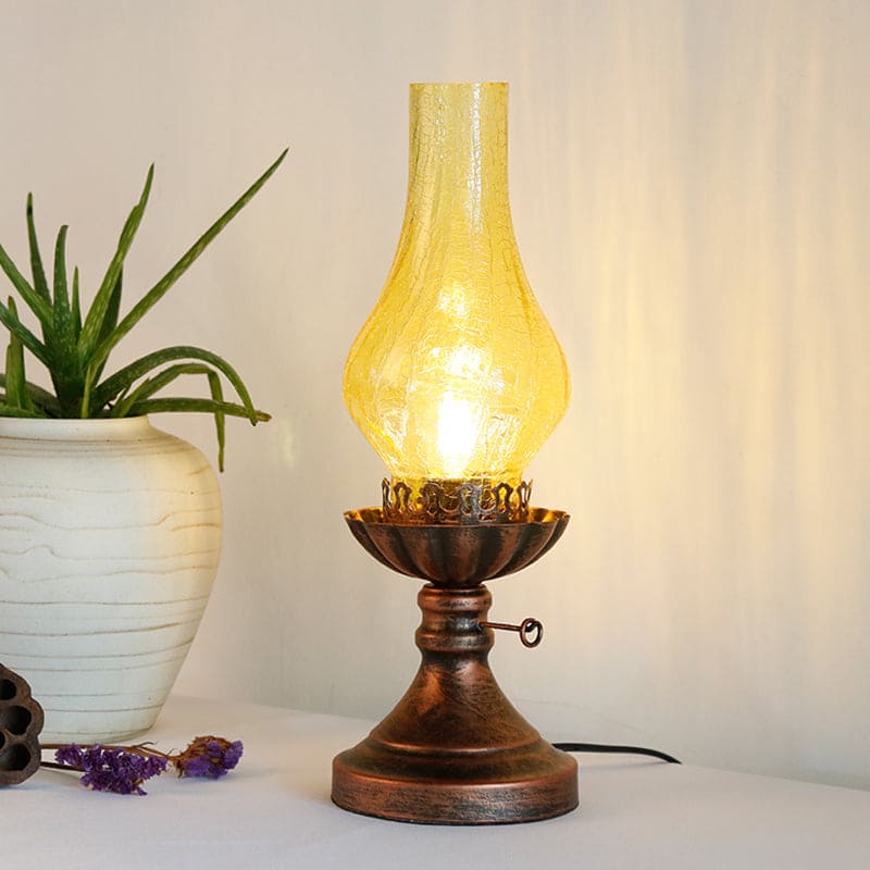 GlowThijs - Retro Crackled Glass Ambient Lamp