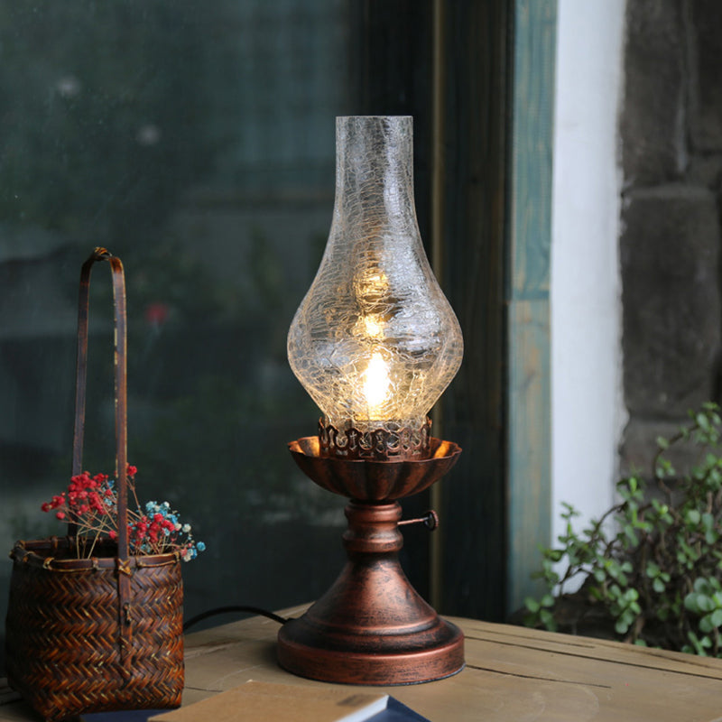 GlowThijs - Retro Crackled Glass Ambient Lamp