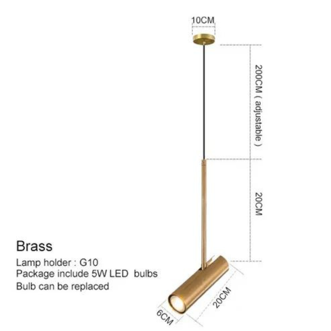 LumaVeil - Elegant LED Pendant Light for a Bedroom Full of Ambiance