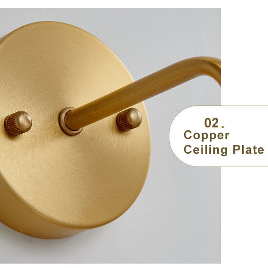 Aquarius - Elegant Wavy Glass Wall Sconce
