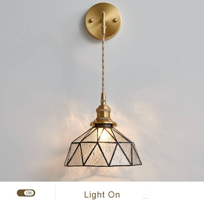 Bilwave - Wavy Glass Wall Sconce with Modern, Calming Design