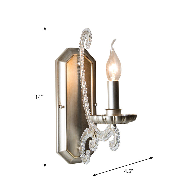 Belvane - Crystal Wall Sconce for Elegant Interiors