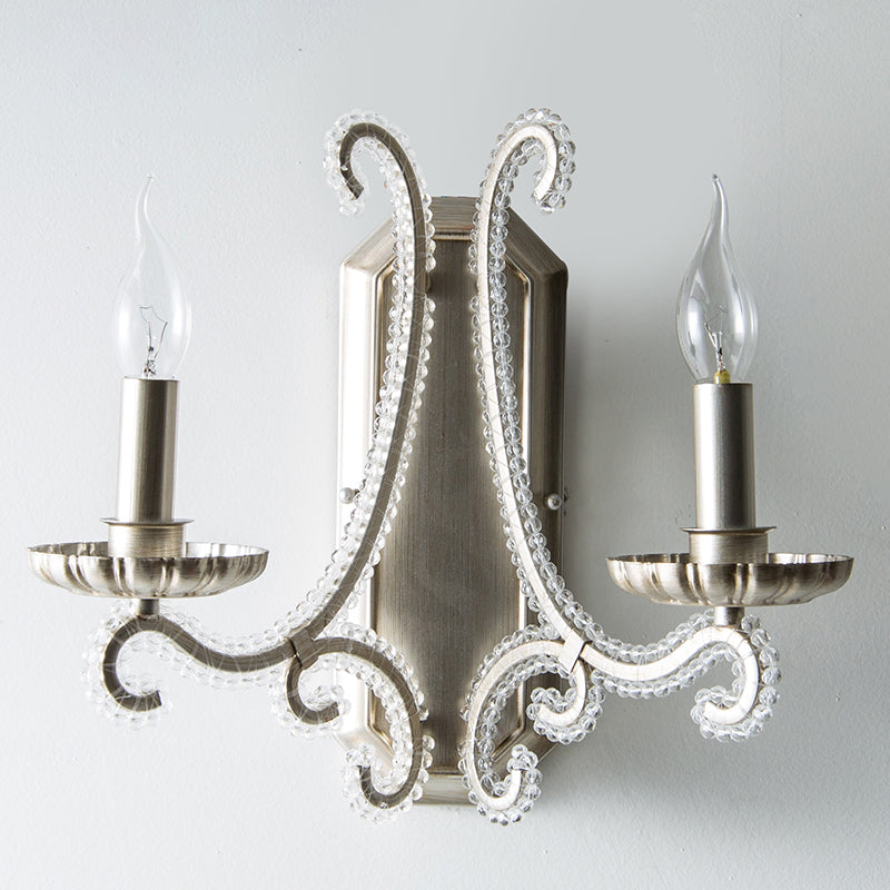 Belvane - Crystal Wall Sconce for Elegant Interiors