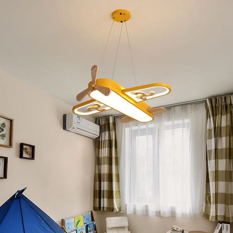 Air Lightplane - Elegant Cream Pendant Light for a Cozy Country Interior