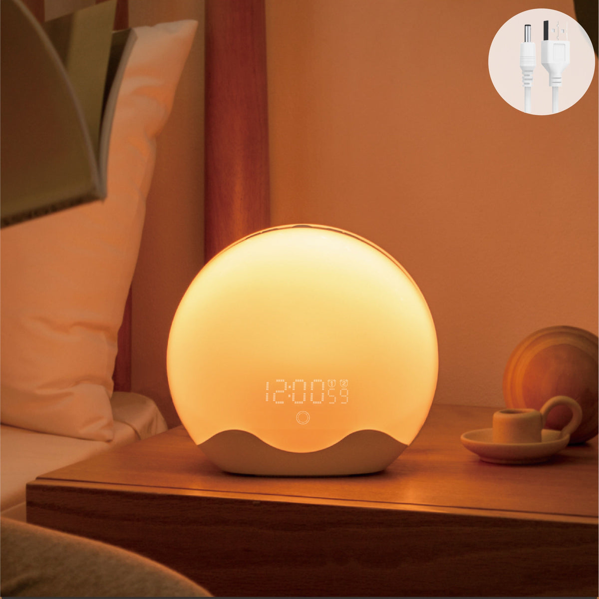 HaloLight - Touch-Control Sunrise Alarm Clock