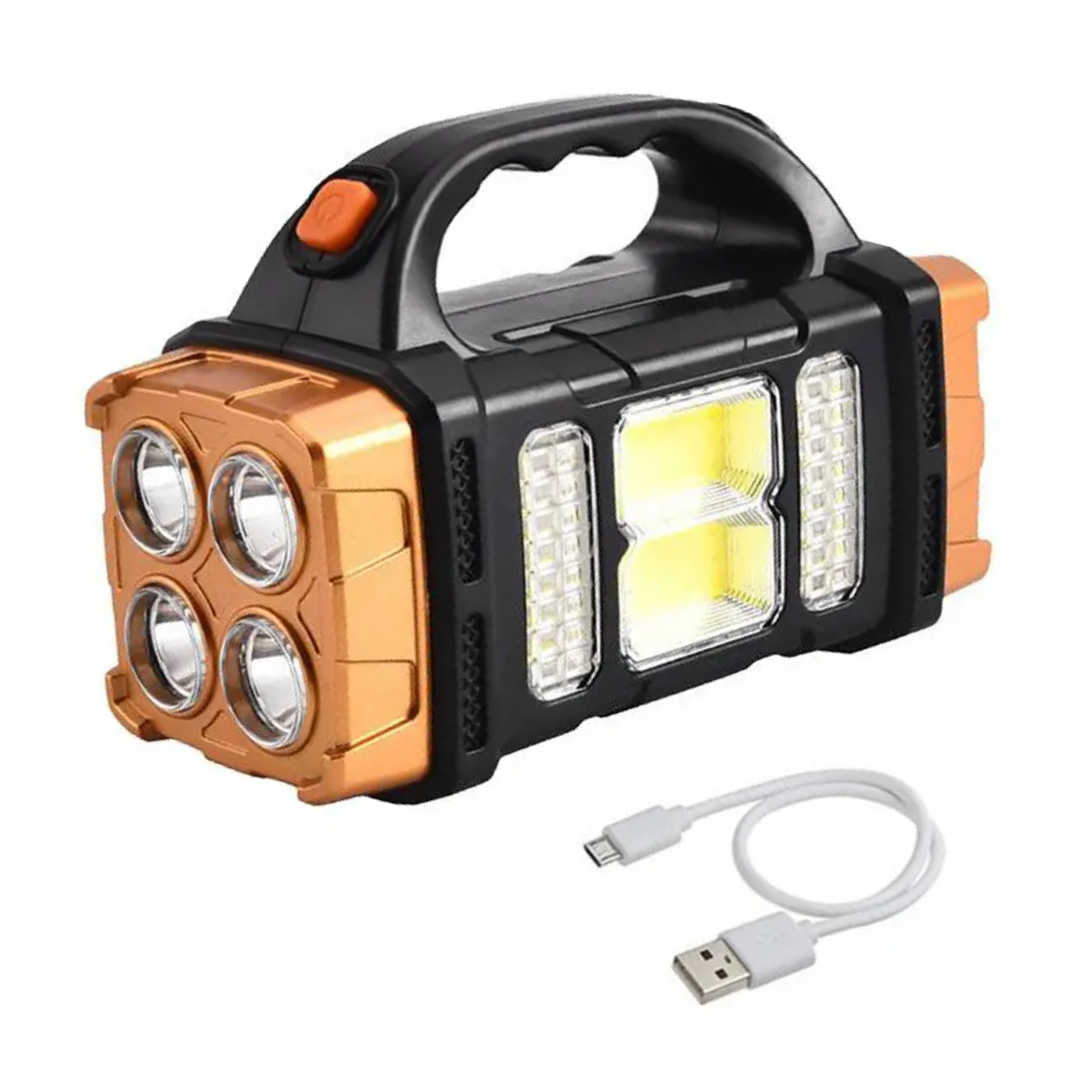 SolarBeam - Lampe d'urgence solaire 3 en 1
