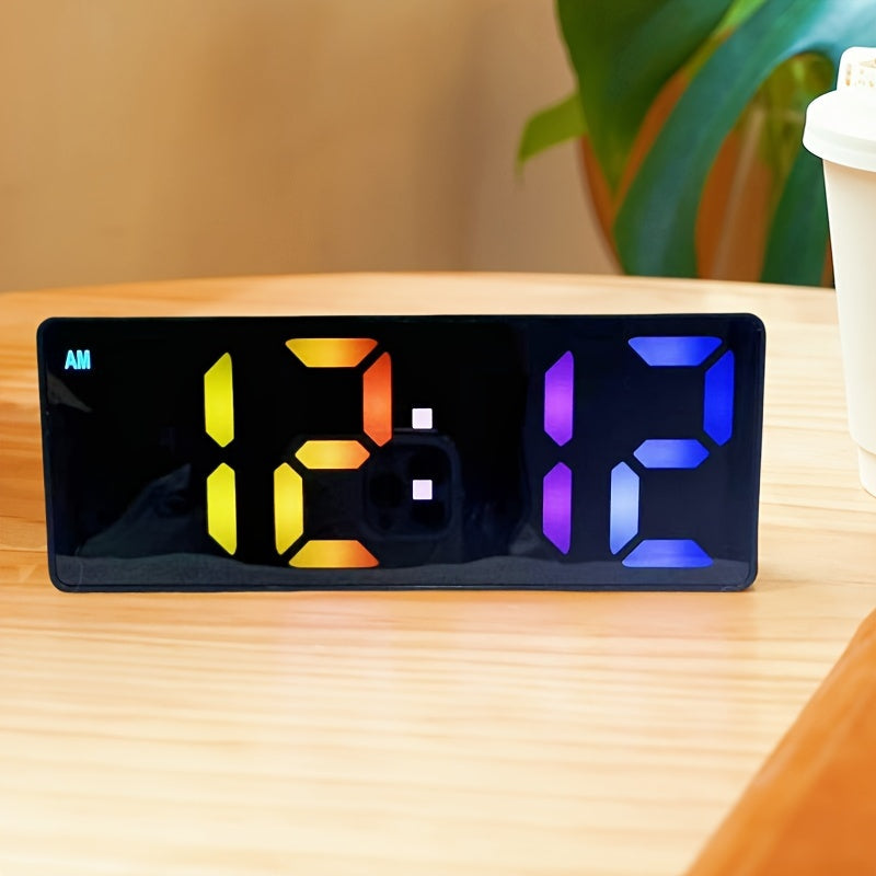 Chronara Clock - LED Digital Alarm Clock with Date Display