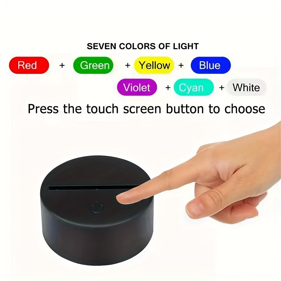 GeoLume - 3D LED Desk Lamp with Touch Control